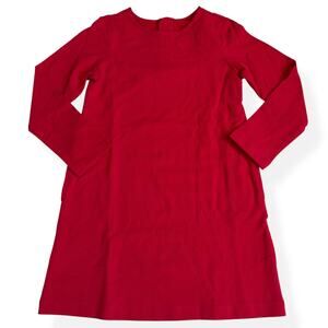 NEW Primary Girls Cherry Red Cozy Dress 6-7